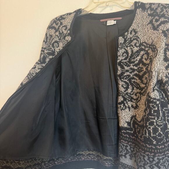 Peruvian Connection 100% Alpaca Insulated Zip Jacket Size S Small - Picture 4 of 5